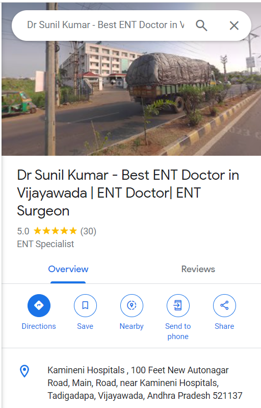 Sunil Kumar Google Map Image